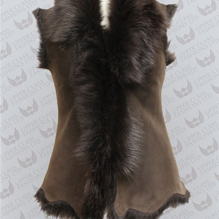 Women's Toscana Sheepskin Short Gilet-Denver