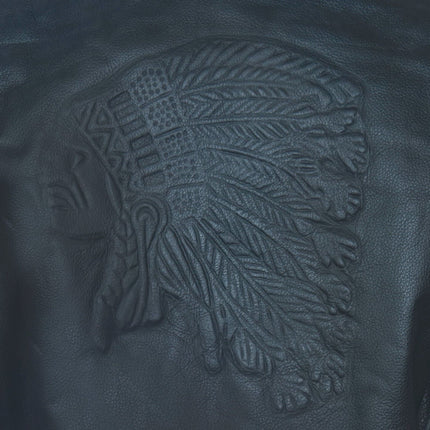 Men's Brando RED INDIAN Cowhide Jacket - Osasco