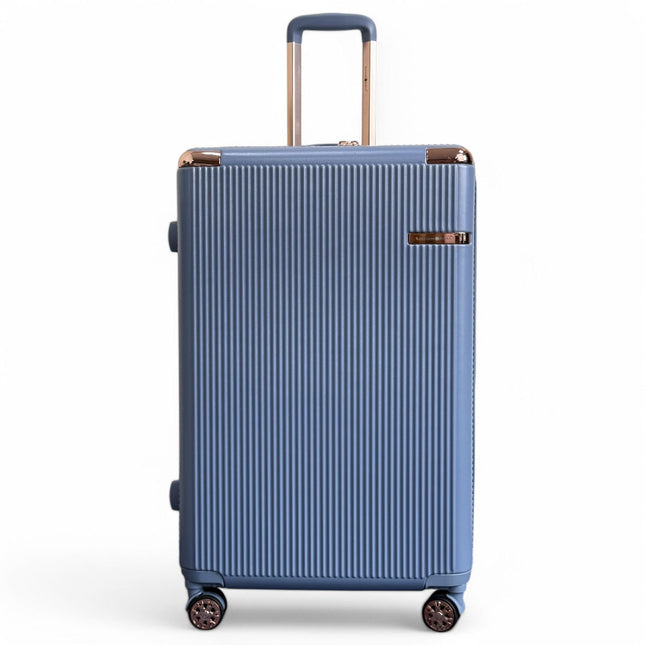 Expandable Hard Shell 8 Wheels Luggage Travel Cabin Suitcase Set