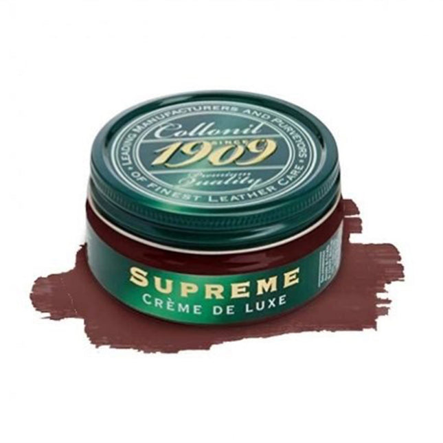 Collonil 1909 Burgundy Supreme Crème de Luxe 100 ml Leather Conditioner Polish