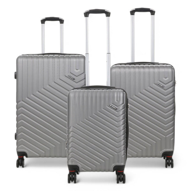 Expandable Hard Shell 8 Wheels Luggage Travel Cabin Bags Suitcase Set