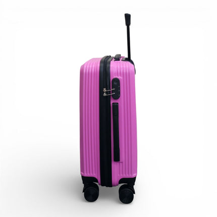 Hardshell Suitcase Set Robust 8 Wheel Luggage Cabin Case Bag