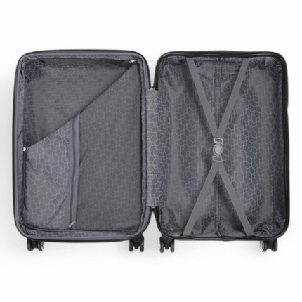 Expandable Hard Shell 8 Wheels Luggage Travel Cabin Bags Suitcase Set