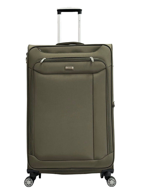 Soft Lightweight Dual 4 Wheel Suitcase Luggage