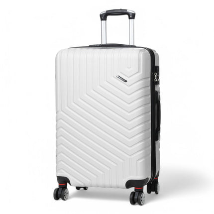 Expandable Hard Shell 8 Wheels Luggage Travel Cabin Bags Suitcase Set