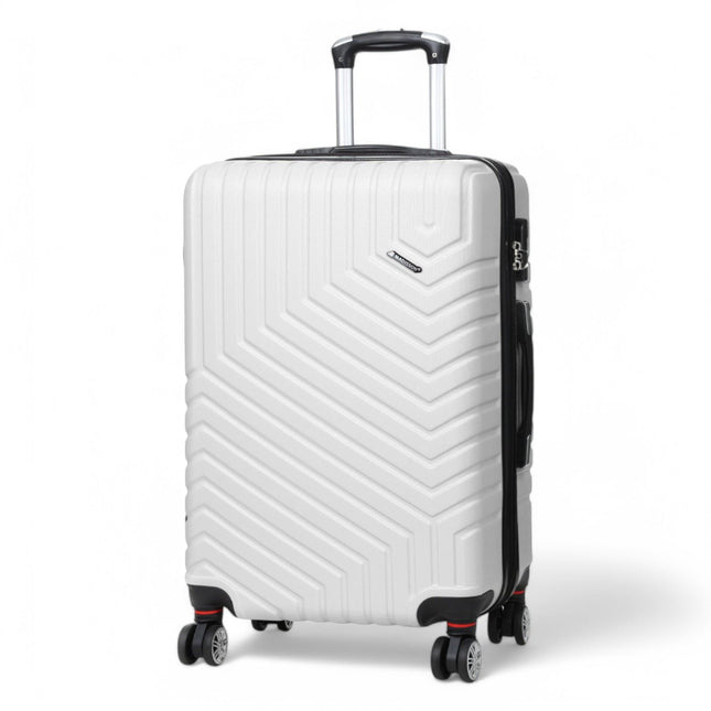 Expandable Hard Shell 8 Wheels Luggage Travel Cabin Bags Suitcase Set