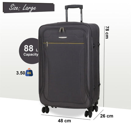 Lightweight Soft Luggage Travel Suitcases