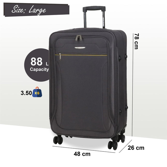 Lightweight Soft Luggage Travel Suitcases
