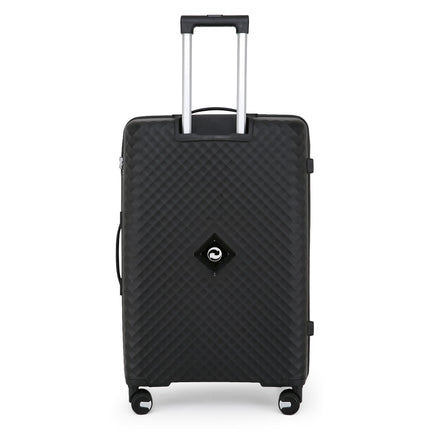 Dual 4 Wheel Robust Lightweight TSA Hard Shell Suitcase Luggage Travel Bags Set