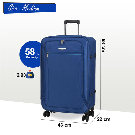 Lightweight Soft Luggage Travel Suitcases