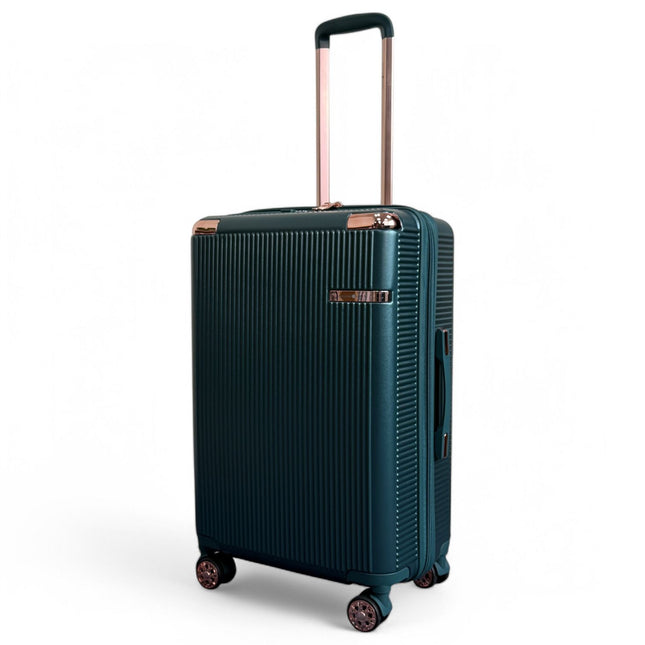 Expandable Hard Shell 8 Wheels Luggage Travel Cabin Suitcase Set
