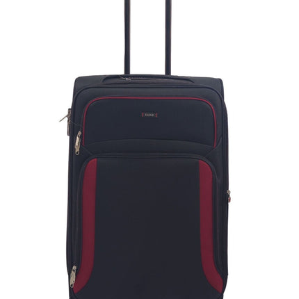 Soft Shell Suitcase Luggage Set Travel Light Carry On Cabin Bag