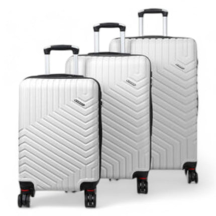 Expandable Hard Shell 8 Wheels Luggage Travel Cabin Bags Suitcase Set