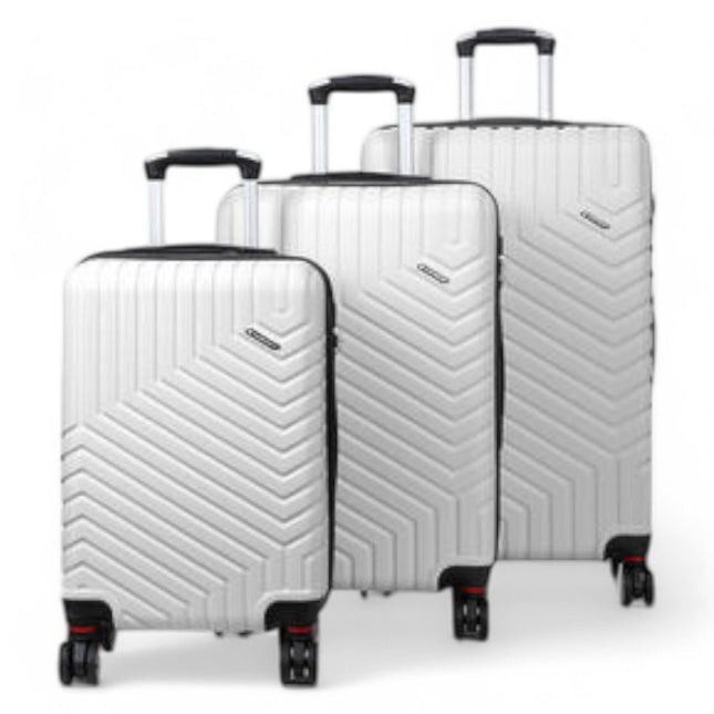 Expandable Hard Shell 8 Wheels Luggage Travel Cabin Bags Suitcase Set