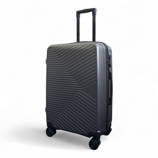 Hardshell Suitcase Set Robust 8 Wheel Cabin Luggage Case Bag