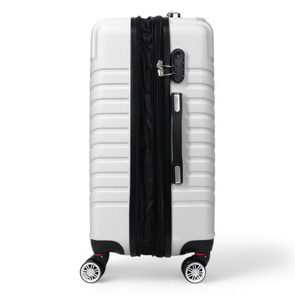 Expandable Hard Shell 8 Wheels Luggage Travel Cabin Bags Suitcase Set