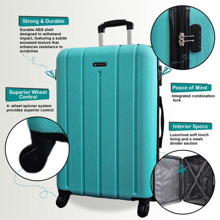 Robust ABS Hard Shell Luggage Suitcase