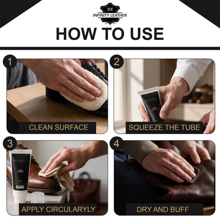 Shoe Polish & Nylon Brush Shoe Polish Set