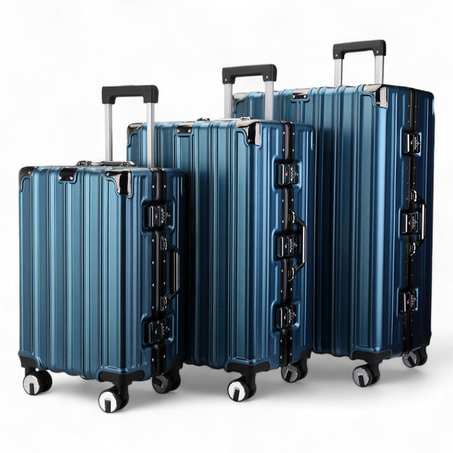 Hardshell Suitcase Set Robust 8 Wheel Cabin Luggage Suitcases