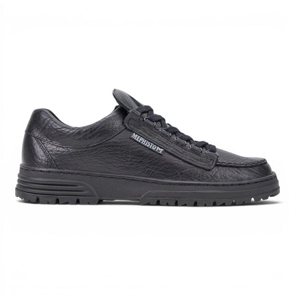 Mephisto Cruiser Men's Leather Black Walking Shoes - Mamouth 714