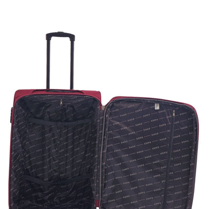 Soft Shell Suitcase Luggage Set Travel Light Carry On Cabin Bag