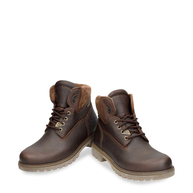 Panama Jack Men's Amur GTX C10 Chestnut Waterproof Leather Ankle Boots