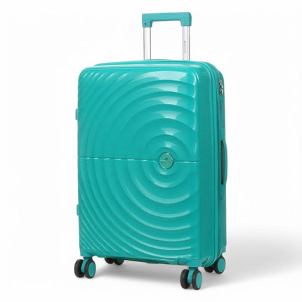 Expandable Hard Shell 8 Wheels Luggage Travel Cabin Suitcase Set