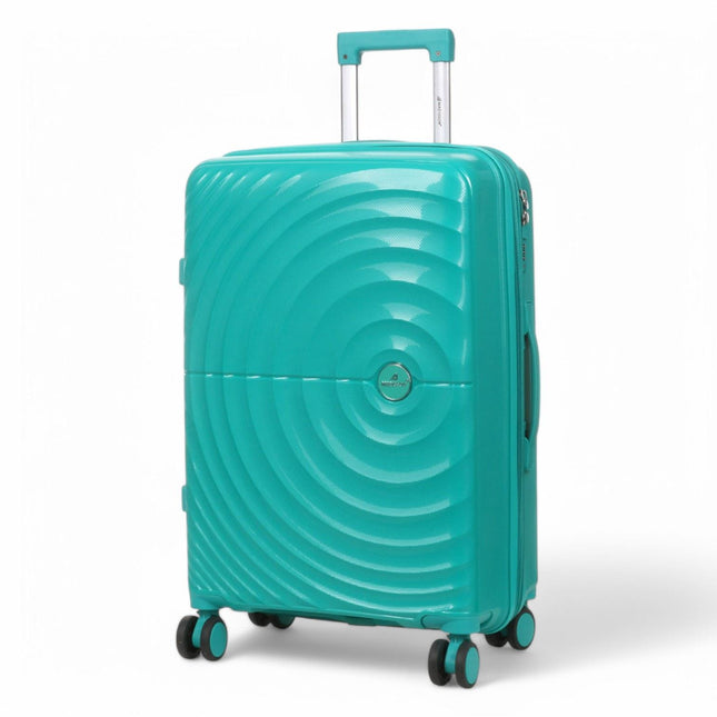 Expandable Hard Shell 8 Wheels Luggage Travel Cabin Suitcase Set