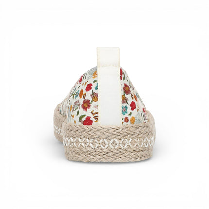 Blowfish Malibu Womens Floral White Ballet Flats Ballerina Casual Shoes - Benita