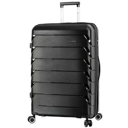 Dual 4 Wheel Hard Shell Strong Luggage Suitcase