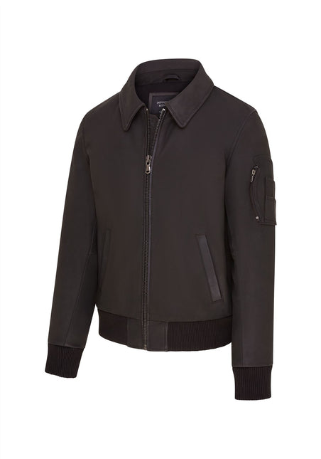 Men's A2 US Airforce Cowhide Aniline Leather Bomber Jacket