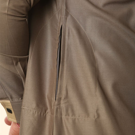 Men's Brown Thobe Arab Saudi Emirati Islamic Clothing Jubba Robe