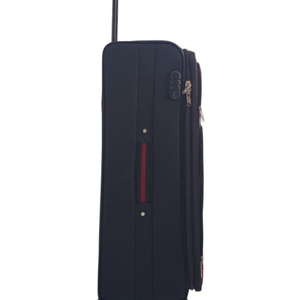 Soft Shell Suitcase Luggage Set Travel Light Carry On Cabin Bag