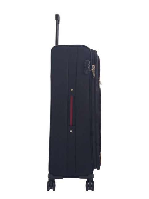 Soft Shell Suitcase Luggage Set Travel Light Carry On Cabin Bag