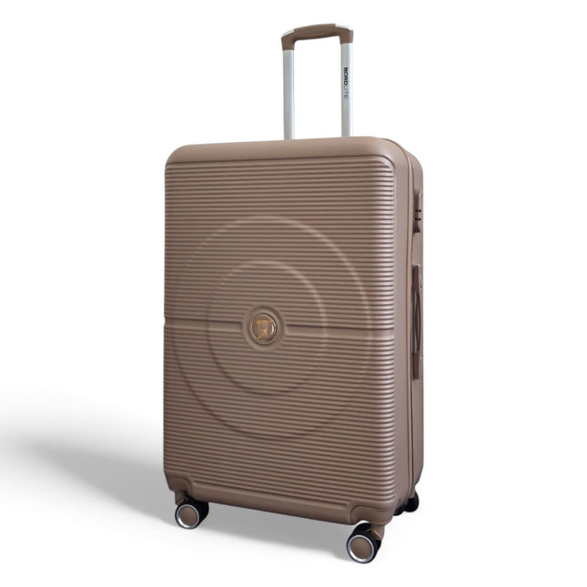 Robust ABS Hard Shell 8 Wheels Luggage Travel Holiday Cabin Suitcase Set