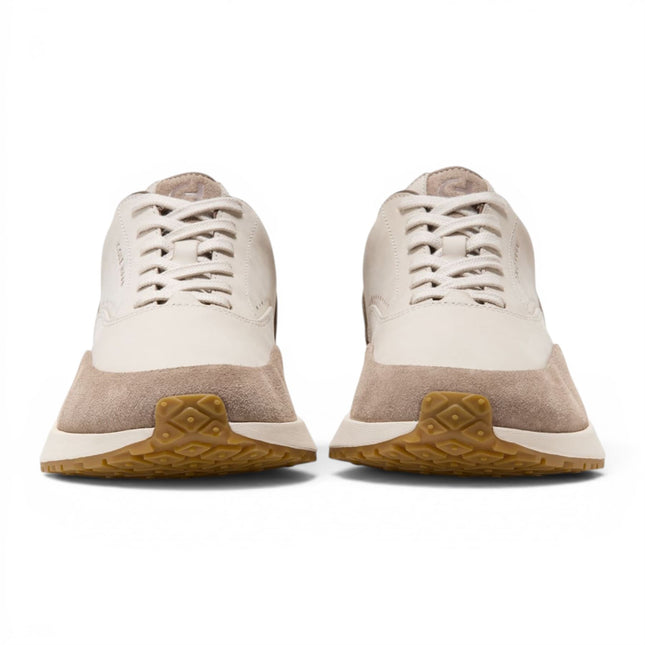 Cole Haan Men's GrandPro Luxe Mile Trainer Brown Leather Sneakers - C44518