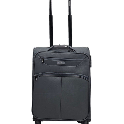 Lightweight Soft Cabin 4 Wheel Luggage Travel TSA Bag