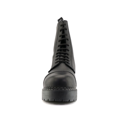 Grinders Mens Black Bulldog Acs Steel Toe Cap Safety Derby Boots
