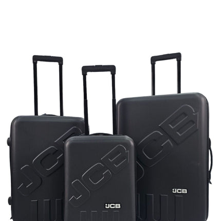 Black Hard Shell Suitcase Set Luggage Travel Bag