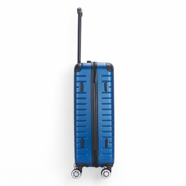Hard Shell ABS 8 Wheel Luggage Travel Cabin Holiday Bags Suitcase Set