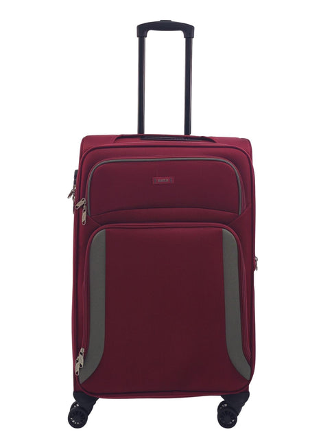 Soft Shell Suitcase Luggage Set Travel Light Carry On Cabin Bag