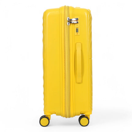 Expandable Hard Shell 8 Wheels Luggage Travel Cabin Suitcase Set