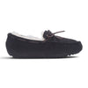 Women's Brown Genuine Sheepskin Moccasin Winter Slippers - Aspen