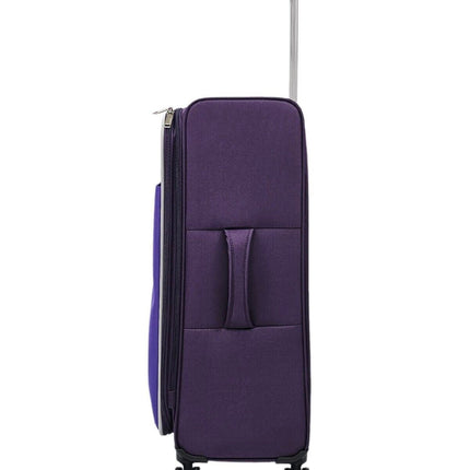 Lightweight  Soft Suitcases 4 Wheel Luggage Travel Bag