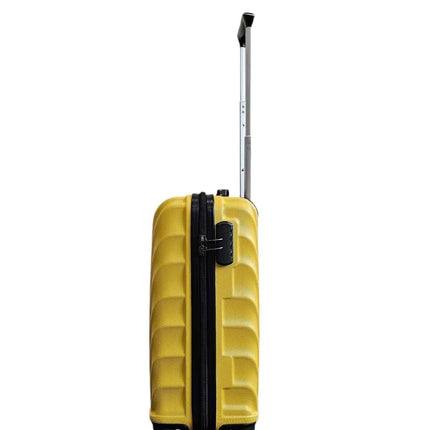 Strong Hard shell Suitcase 4 Wheel ABS Lightweight Cabin Luggage