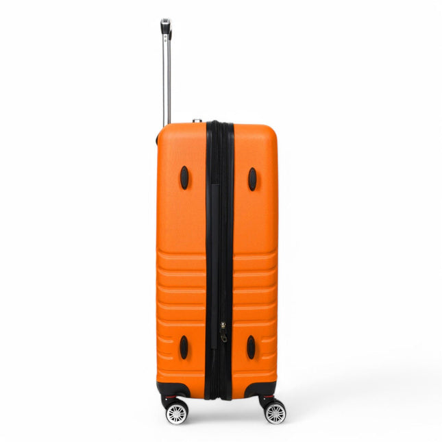 Expandable Hard Shell 8 Wheels Luggage Travel Cabin Bags Suitcase Set