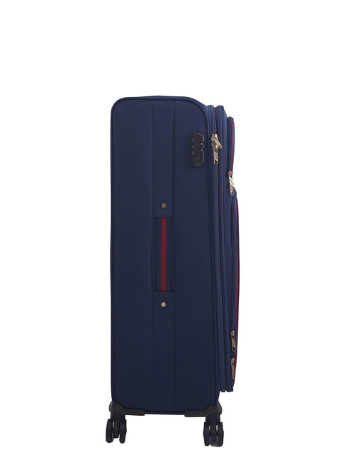 Soft Shell Suitcase Luggage Set Travel Light Carry On Cabin Bag
