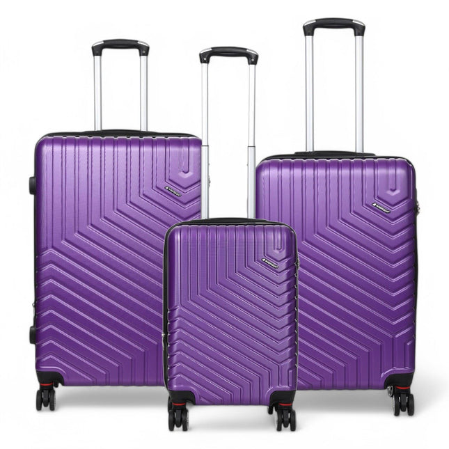Expandable Hard Shell 8 Wheels Luggage Travel Cabin Bags Suitcase Set