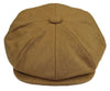 Mens Peaky Blinders Newsboy Wool 8 Panel Gatsby Flat Baker Hat