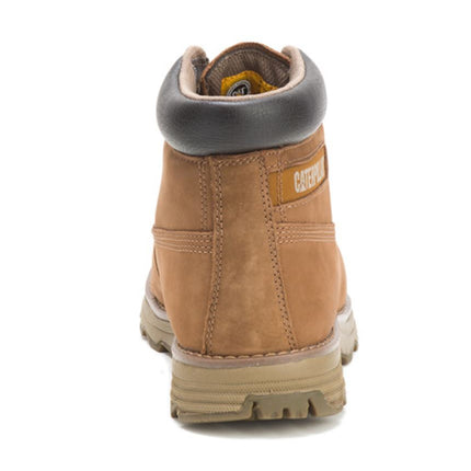 Caterpillar Men's Founder Brown Leather Everyday Ankle Boots
